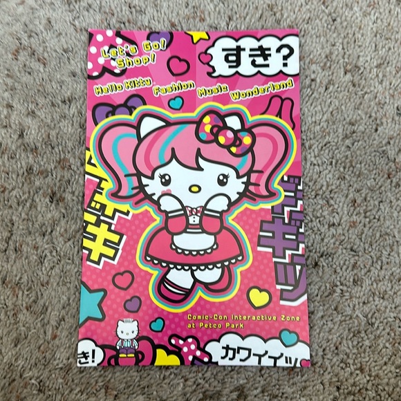 SDCC Hello Kitty pamphlet NEW - Picture 1 of 5